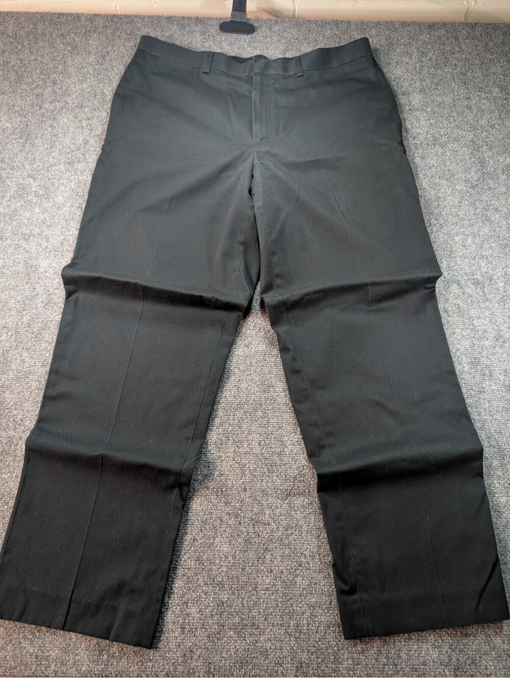 L.L. Bean Classic Fit Black Cotton Dress Pants Size 38
